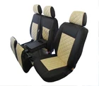 Seat cover 2+1 for PEUGEOT BOXER CITROEN JUMPER FIAT DUCATO 2006+ LHD ECO BEIGE
