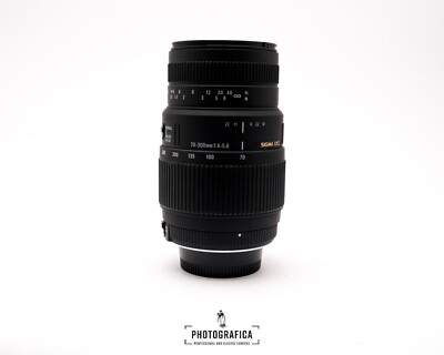 SIGMA 70-300mm f4-5.6 DG MACRO NIKON AF