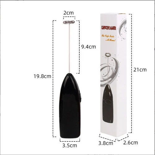 Mini Electric Handheld Milk Frother Mixer Whisk Egg Beater Coffee Foamer Stirrer - Picture 2 of 6