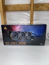 Golden Field Icy Chill 360G RGB CPU Liquid Cooler AIO W/ 360MM Radiator And Fans