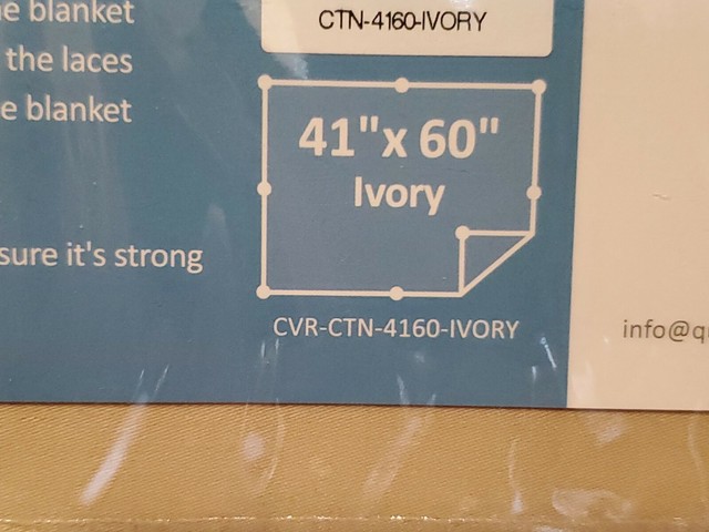 Quility Premium Adult Removable Duvet Cover for Weighted Blanket 41" x