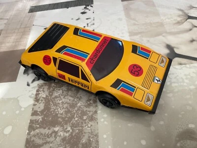 Jouet ancien - Belle Voiture en tôle - FERRARI Long 22 cm - France - Photo 1/4