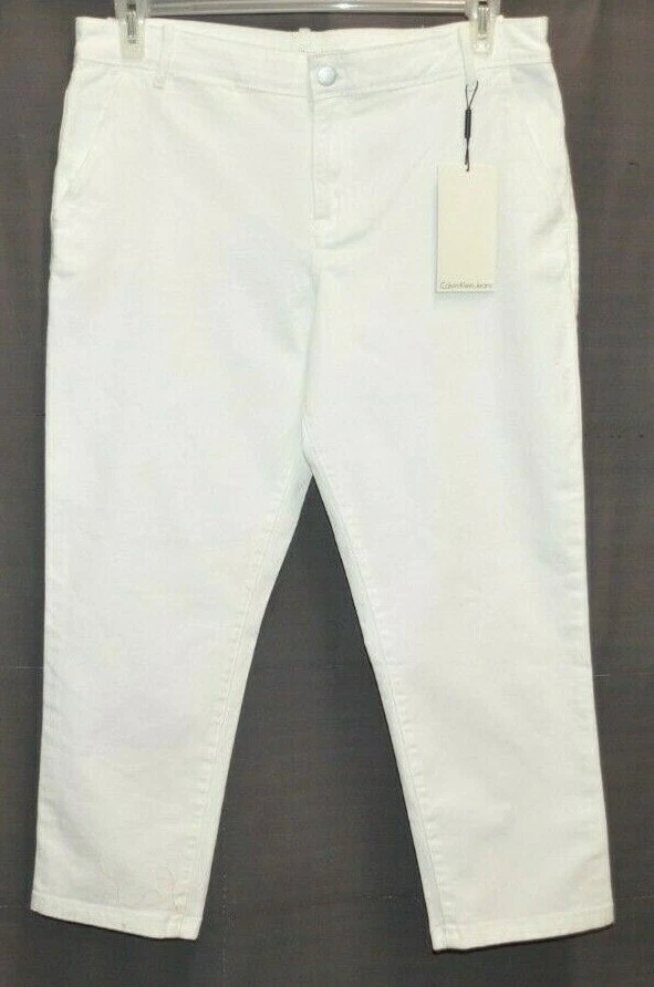 Calvin Klein Jeans White Ultimate Skinny Jeans Size 31 x 26 MSRP 59.50 eBay
