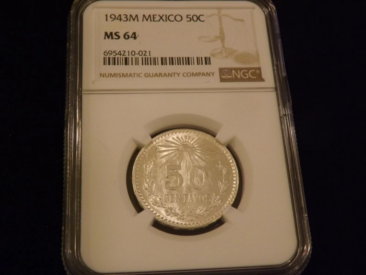 MS 64 Graded 1943 Year North & Central American Coins for sale | eBay