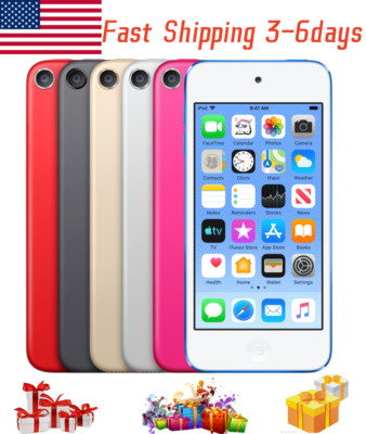  Sealed  ipod Touch 7th gen/generation video camera with wifi red mp3 player