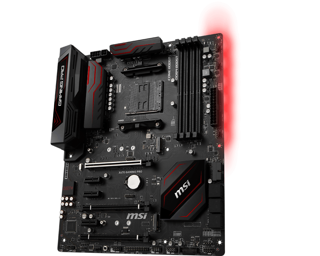 For MSI X470 GAMING PRO AM4 Gaming Motherboard DDR4 M.2 AM4 ATX