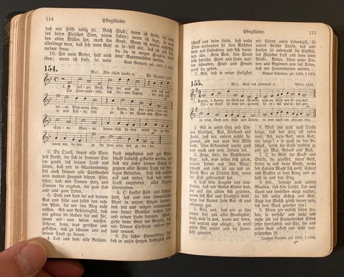 1904 LOBE DEN BERRN MEINE SEELE (PRAISE THE LORD MY SOUL) by WG Sebald in German - Picture 9 of 9