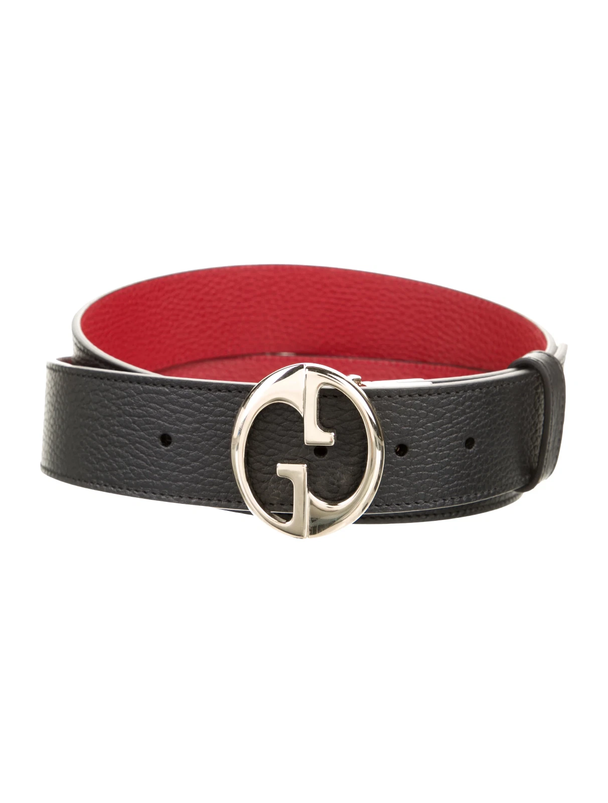 Ceinture réversible Gucci GG 1973 85 34 rouge neuve avec étiquette