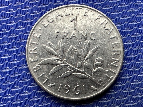 1961 France 1 franc Coin #K2631