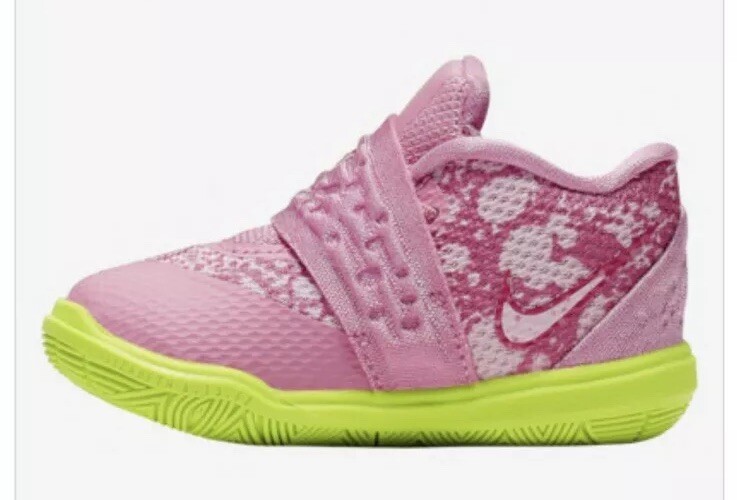 Nike Kyrie 5 Patrick Star Lotus Pink Cn4490-600 Toddler Size