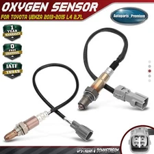 2pcs Upstream & Downstream O2 Oxygen Sensor for Toyota Venza 2013-2015 L4 2.7L