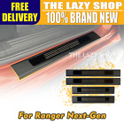 <!--F#f_0-->Black Scuff Plate for Ford Ranger Dual Cab 2022+ Next-Gen Door Sills Protector<!--F/-->