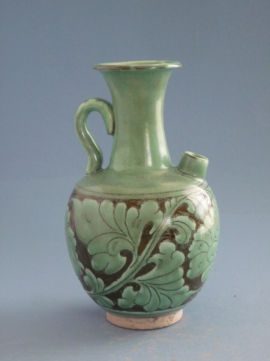 Ci Zhou Yao Carved Green Glazed Pot 宋代磁州窯綠釉刻花壺 | eBay Ci Zhou Yao Carved Green Glazed Pot 宋代磁州窯綠釉刻花壺 | eBay