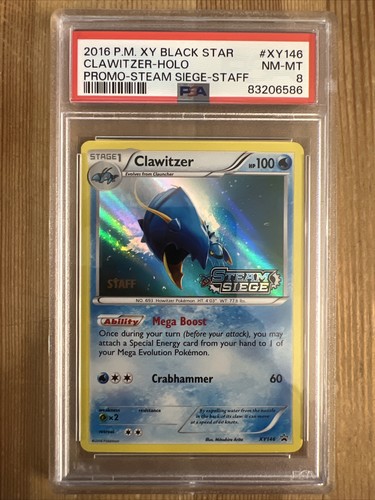 Clawitzer graded PSA 8 for sale on eBay