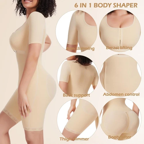 Snatched Body Women's Stage 1 Full Body Shapewear Faja Colombiana Post Surgery - Picture 8 of 20