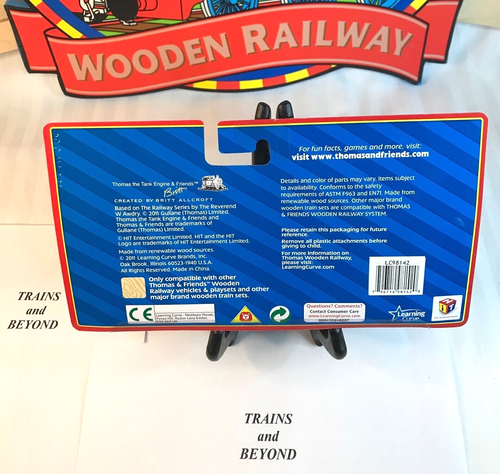 Iron 'Arry & Bert oily - Thomas & Friends Wooden Learning Curve - LC98142 - new - Picture 3 of 3