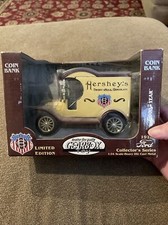 Gearbox Model T Hershey Chocolate Delivery Coin Bank Vintage Toy CC