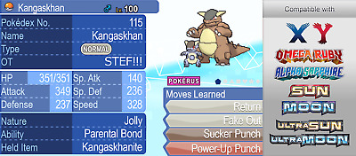 Kangaskhan Gen 1 Best Moveset - Kangaskhan Best Moveset Moves