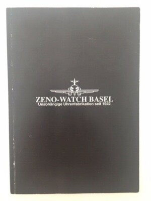 Uhrenkatalog / Catalogue montres ZENO-WATCH BASEL 52 Seiten 15 cm x 21 cm