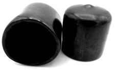 1.25" Round End Caps Mask Protect Covers Pipe Bolt End Fits 1 1/4" OD 1" Length