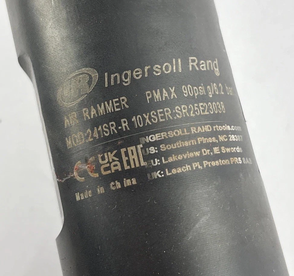 Ingersoll Rand 241SR-R10X Air Rammer Pneumatic Industrial Tool 90 PSI photo 3