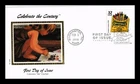 DR JIM STAMPS US COVER CRAYOLA CRAYONS CELEBRATE CENTURY FDC COLORANO SILK