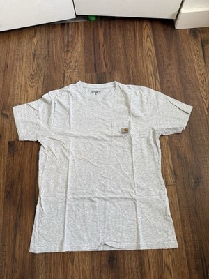 Carhartt Work In Progress Short Sleeve Men s Medium Heather Gray