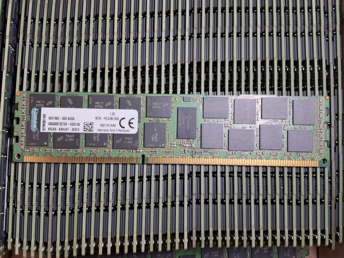 25+ PC3-12800 (DDR3-1600) 16 GB ECC Network Server Memory (RAM