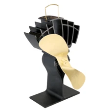 Ecofan by Caframo UltrAir 810CA Heat Powered Stove Fan - Gold Blade