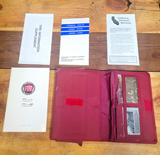 2012 Fiat 500 500c Owners Manual - Set