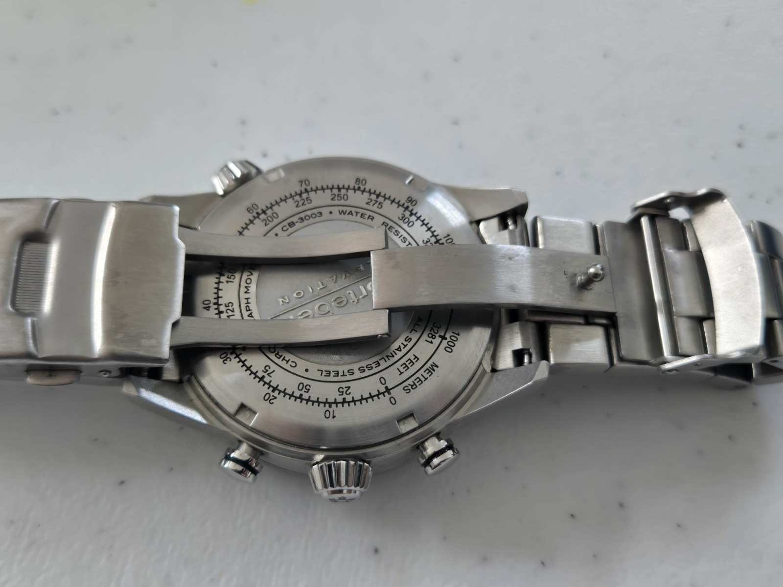 Cortebert Elevation Carbon Quartz Chronograph 44 … - image 11