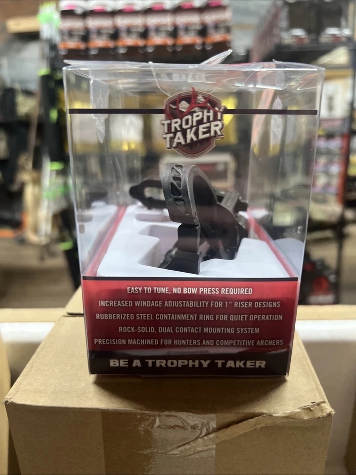 Trophy Taker Smackdown Lockup SD Rest - Right Hand - Black - T3016 ~ New in Box - Image 4 of 4