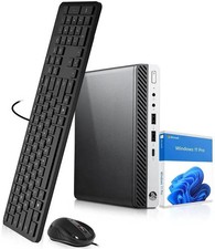 HP ProDesk 600 G5 Mini PC i5-9500T 8GB RAM 256GB SSD AX210 Mini Desktop