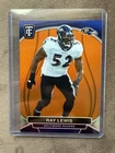 2024 Panini Totally Certified Football Mirror Platinum Orange Ray Lewis #183