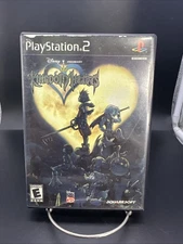 Kingdom Hearts, PlayStation 2 (2004) CIB w/ manual + reg card PS2 Black Label