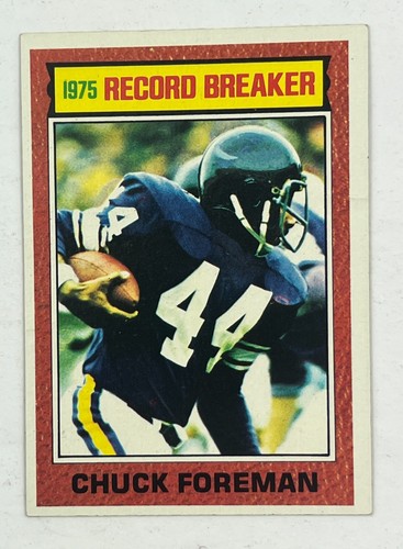 Chuck Foreman #3 1976 Topps card
