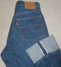 NWT Levi's Premium Women's 501 Selvedge Big E Original Fit Jeans 125010406