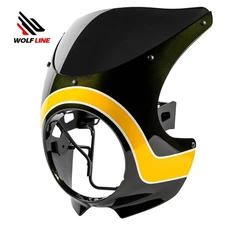 WOLFLINE Windshield Fairing Headlight Cowls Kit for Kawasaki Z900RS 2018-2025