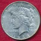 1934-D PEACE SILVER DOLLAR **NICE LIGHTLY CIRCULATED** FREE SHIPPING!!