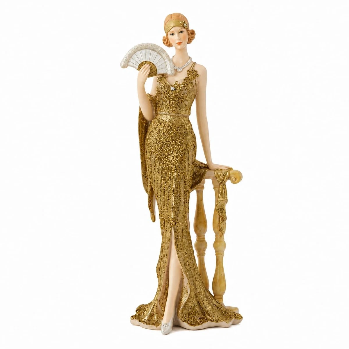Victorian Woman Figurine In Occupied Japan Collectibles for sale