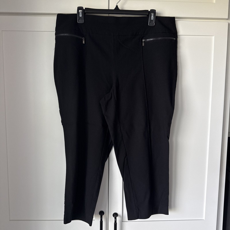 Style & Co. - Ankle Pants - 18W - Black - Dress Pants - Excellent Condition