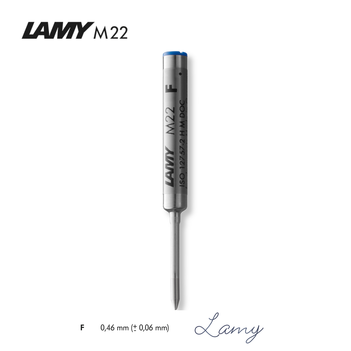 Lamy KS-Mine M22 M Blau – Tintenpatrone Für Lamy Kugelschreiber, Mittelstrich
