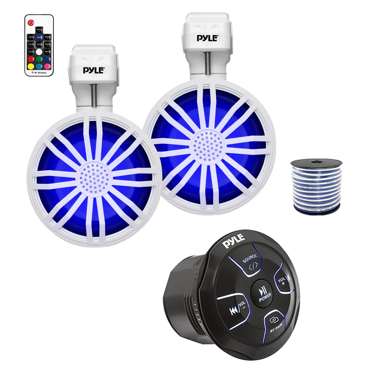 Edifier Speaker PYLE, Marine Speakers, Boat Speakers, 1000W