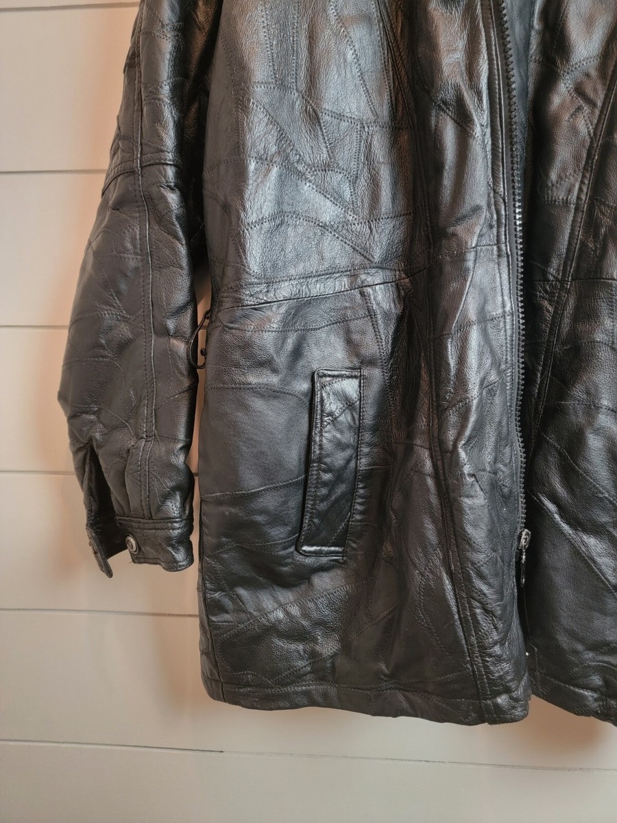 vintage vilanto社製のレザー ボンバージャケット Vilanto Leather Bomber Jacket Large | eBay