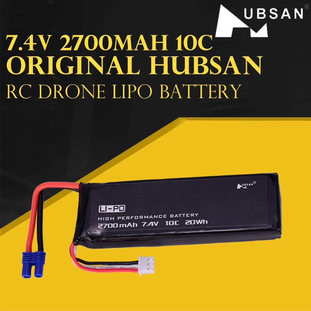 Hubsan RC Drone Lipo Battery 7.4V 2700mAh 10C H501S-14 For H501S H501C  H501S Pro