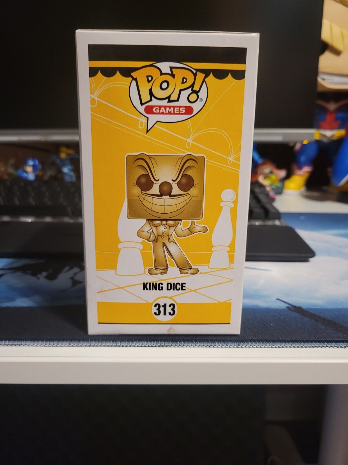 Cuphead Funko Articulated Action Figure King Dice 2018 Loose NO