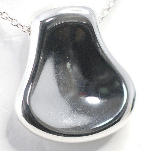 Tiffany & Co. SV925 Pulgar Estampado Collar Elsa Peretti Plata de Ley 925 - Imagen 3 de 5