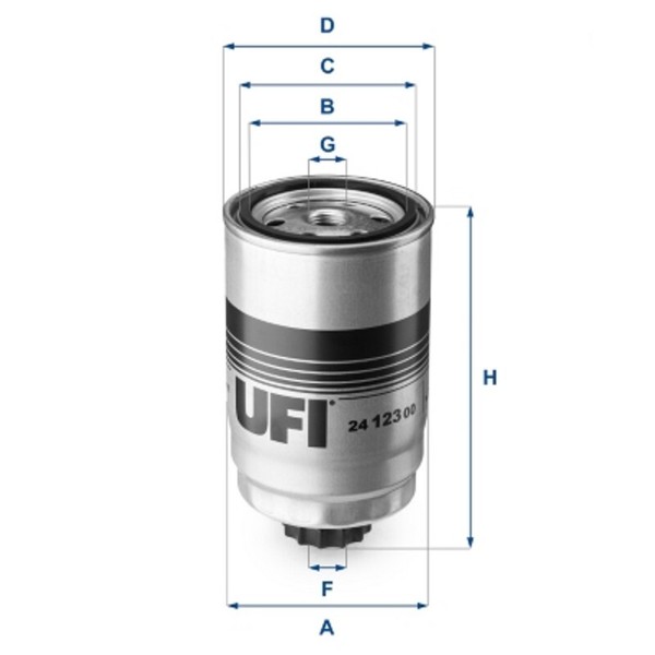 UFI Kraftstofffilter Passend FüR Hyundai Tucson KIA Sportage-image