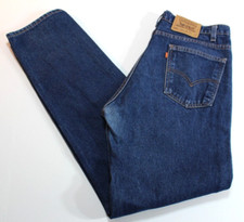 vintage Levis Orange Tab 505 Sz W36 L34 USA made 1997 505-0217 Faded area Seat