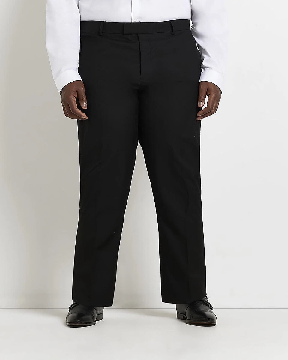 River island cheap black trousers